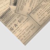 Vintage Ads Tissuepapier (Detail)