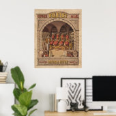 Vintage advertentie voor Belfast Ginger Ale. Poster (Thuiskantoor)