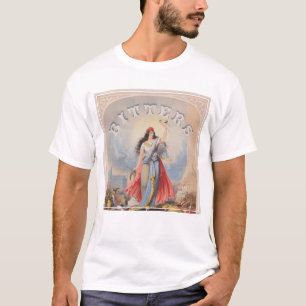 Vintage advertentie voor bitters verkocht door S.S T-shirt