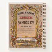 Vintage advertentie voor Gilbert & Parsons Hygieni Notitieboek (Achterkant)