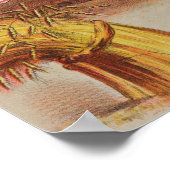 Vintage advertentie voor Golden Sheaf Bitters Poster (Hoek)