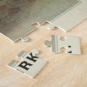 Vintage advertentie voor huiswasmachine en wringer legpuzzel (Zijkant)