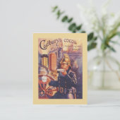 Vintage adverteren, Cadbury's cacao, Fireman Briefkaart (Staand voorkant)