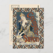 Vintage adverteren, Cosmydor Savon Briefkaart (Voorkant / Achterkant)