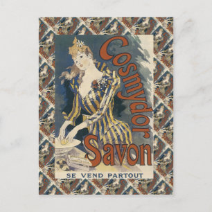 Vintage adverteren, Cosmydor Savon Briefkaart
