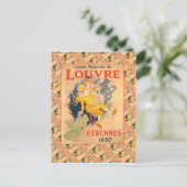 Vintage adverteren, Grands Magazins de Louvre Briefkaart (Staand voorkant)