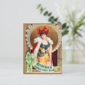 Vintage adverteren, Tidman's kruidenzeep Briefkaart (Staand voorkant)