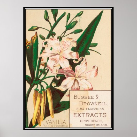 Vintage : adverteren voedsel - poster (Voorkant)