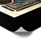 Vintage Advertisement Poster Paris (Hoek)