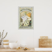 Vintage Advertising Poster: Dutch Newspaper Poster (Keuken)