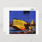 Vintage Aero Briefkaart (Voorkant / Achterkant)