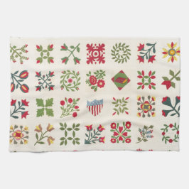 Vintage Aesthetic Christmas Holiday Quilt Pattern Theedoek