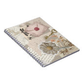 Vintage Aesthetic Collage Notebook Notitieboek (Rechterzijde)