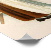 Vintage-afbeelding met keukenmetingen poster (Hoek)