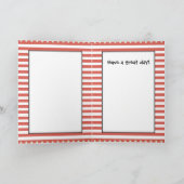 Vintage afbeelding, Patriottische symbolen Kaart (Binnen)