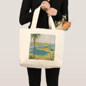 Vintage Afbeelding Rio Grote Tote Bag (Voorkant (product))