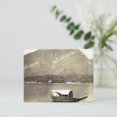Vintage-afbeelding van het Comomeer, traditionele  Briefkaart (Staand voorkant)