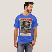 Vintage affiche New Haven Railroad T-shirt (Voorkant volledig)