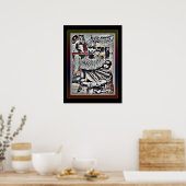 Vintage Afrika 1820 Poster (Keuken)