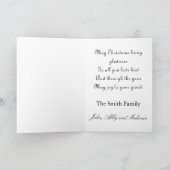 Vintage Afrikaanse Amerikaanse Kerstkaart Feestdagen Kaart (Binnen)