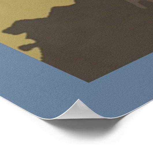 Vintage Agadir Poster (Hoek)