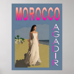 Vintage Agadir Poster