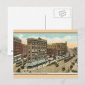 Vintage Akron Ohio Reisbriefkaart Briefkaart (Voorkant / Achterkant)