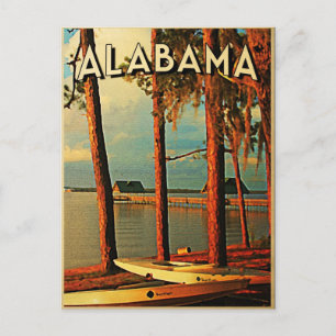 Vintage Alabama Briefkaart