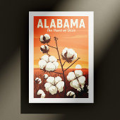 Vintage Alabama Briefkaart