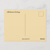 Vintage Alabama  Briefkaart (Achterkant)