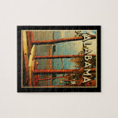 Vintage Alabama Legpuzzel (Horizontaal)