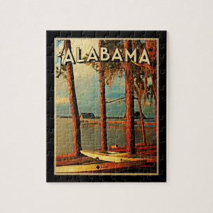 Vintage Alabama Legpuzzel