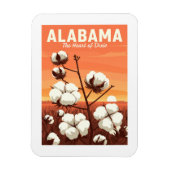 Vintage Alabama Magneet (Verticaal)