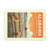 Vintage Alabama Magneet (Horizontaal)