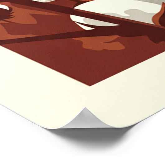 Vintage Alabama Poster (Hoek)