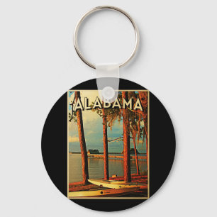 Vintage Alabama Sleutelhanger
