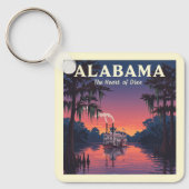 Vintage Alabama Sleutelhanger (Voorkant)