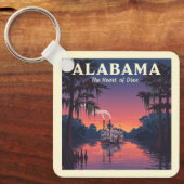 Vintage Alabama Sleutelhanger (Voorkant)
