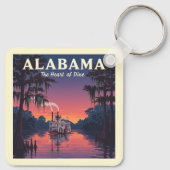 Vintage Alabama Sleutelhanger (Achterkant)