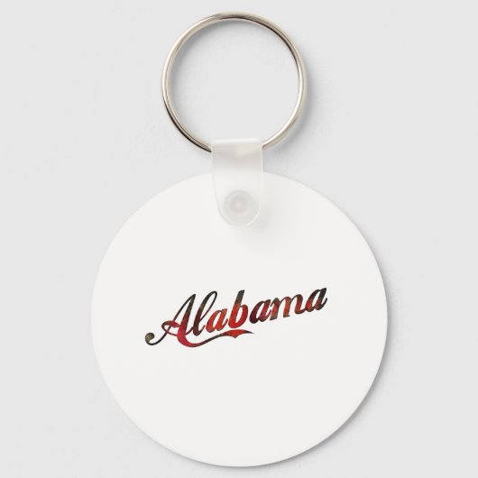 Vintage Alabama Sleutelhanger (Voorkant)