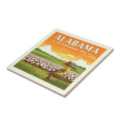 Vintage Alabama Tegeltje (Zijkant)