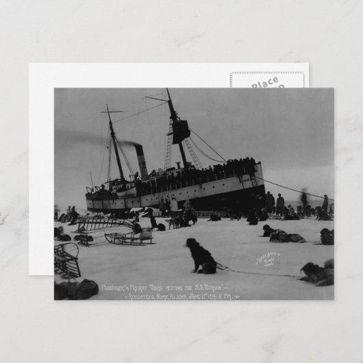 Vintage Alaska Briefkaart (Voorkant / Achterkant)