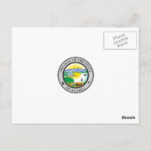 Vintage Alaska Briefkaart (Achterkant)