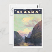 Vintage Alaska Briefkaart (Voorkant / Achterkant)