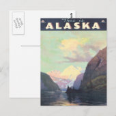 Vintage Alaska Briefkaart (Voorkant / Achterkant)