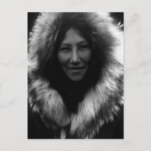 Vintage Alaska Briefkaart (Voorkant)