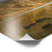 Vintage Albert Bierstadt Indians Spear Vist Foto Afdruk (Hoek)