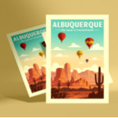 Vintage Albuquerque Briefkaart