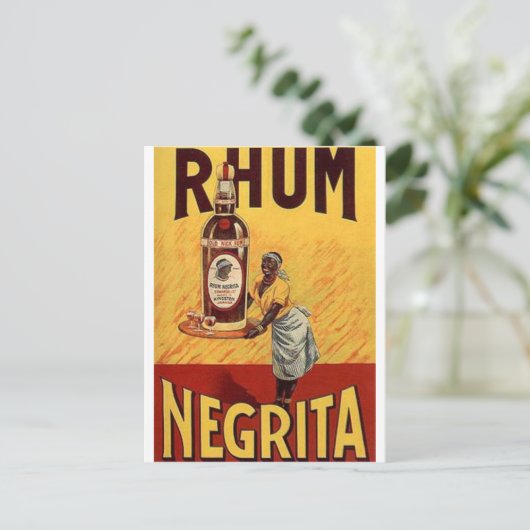 Vintage Alcohol Ads Prints Briefkaart (Staand voorkant)