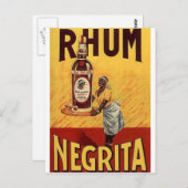 Vintage Alcohol Ads Prints Briefkaart (Voorkant / Achterkant)